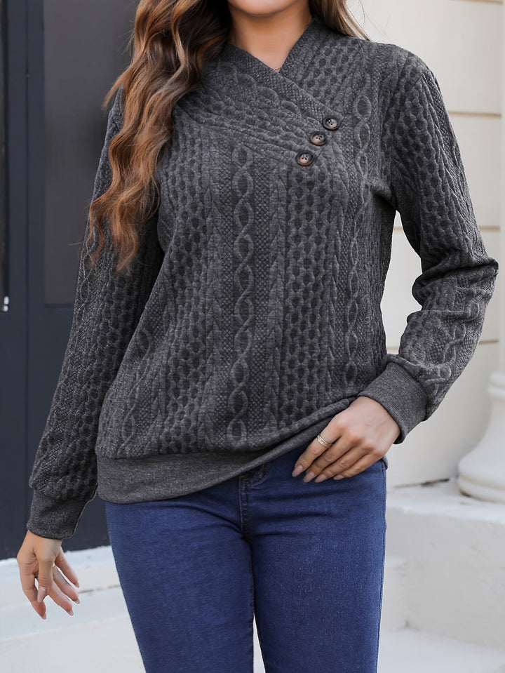 MARTINE™ - Cozy Asymmetrical Sweatshirt