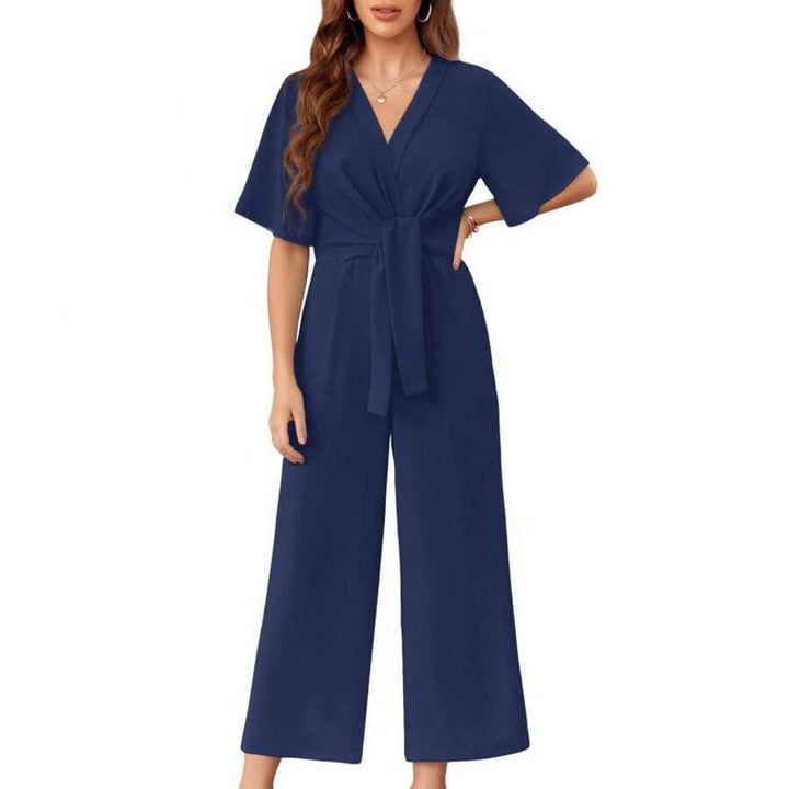 GABRIELLA™ - Elegant Summer Tie Knot Jumpsuits