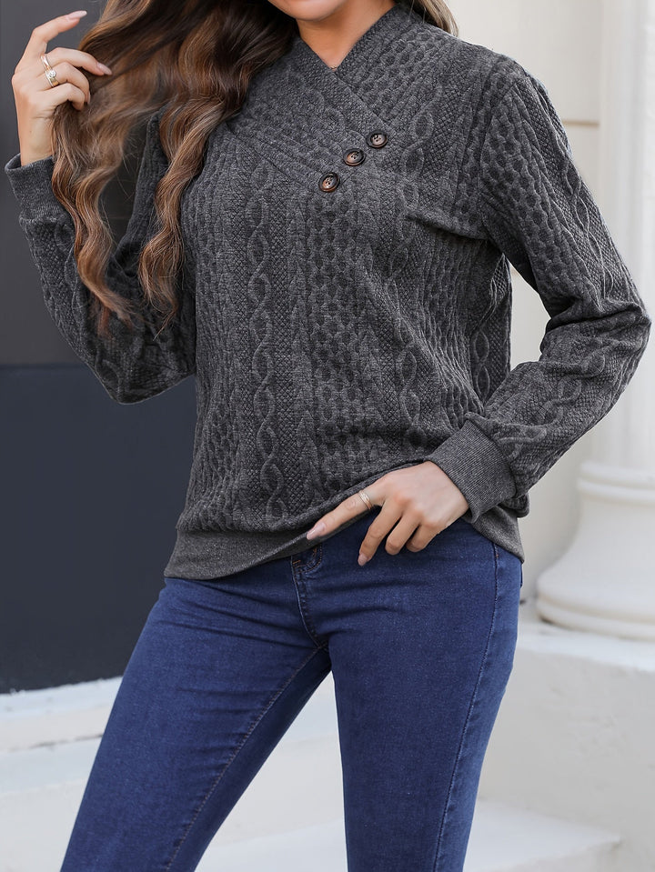 MARTINE™ - Cozy Asymmetrical Sweatshirt