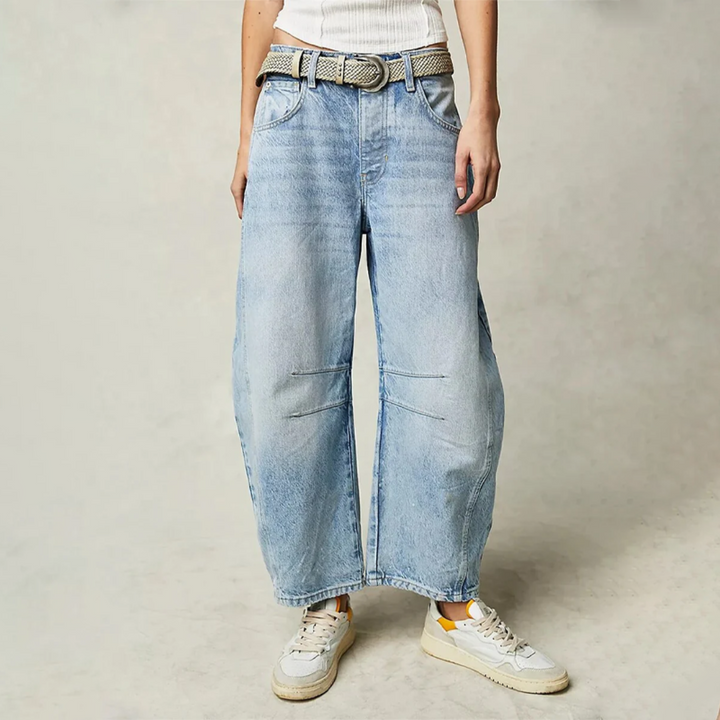 GRETA™ | Wide Leg Jeans