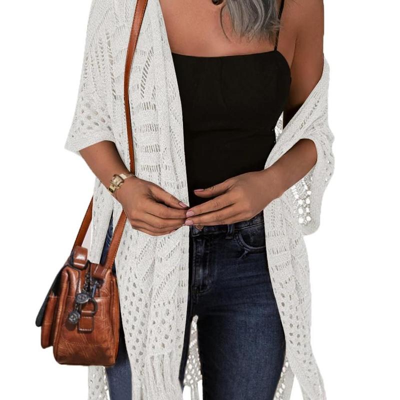 ZARELLA™ – Comfy Summer Hollow Tassel Outwear