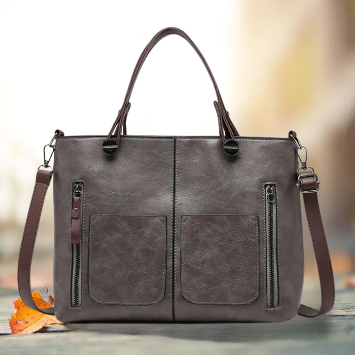 LIVIA™ - Classic Leather Handbag