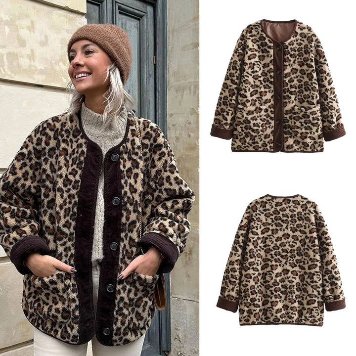 DIANA™- Leopard Winter Jacket