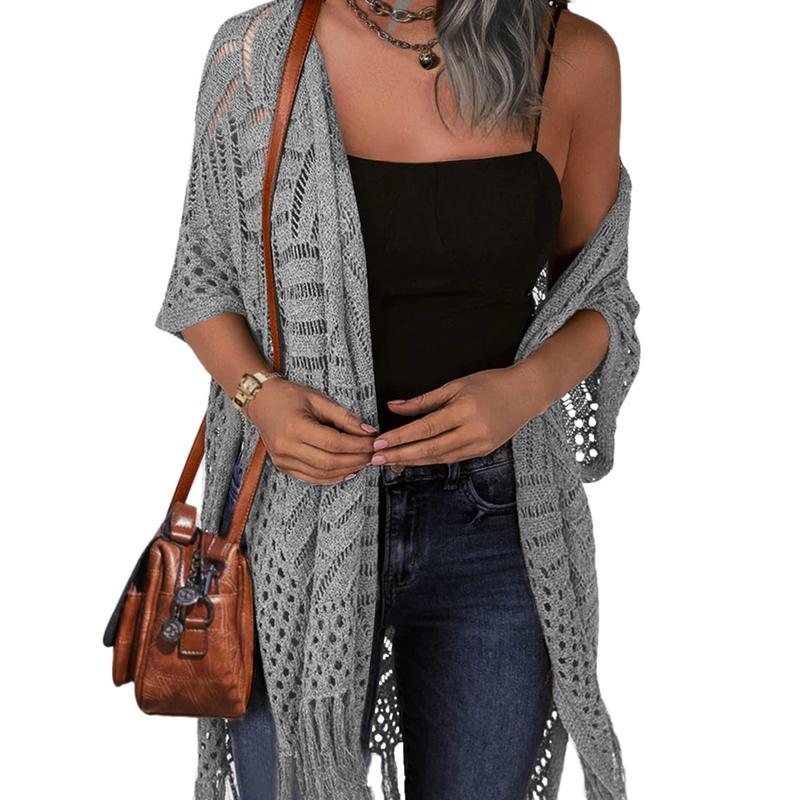 ZARELLA™ – Comfy Summer Hollow Tassel Outwear