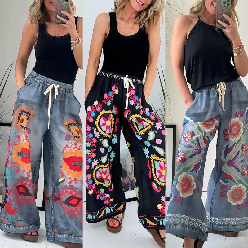 ROSALIE™ - Artistic Wide-Leg Pants